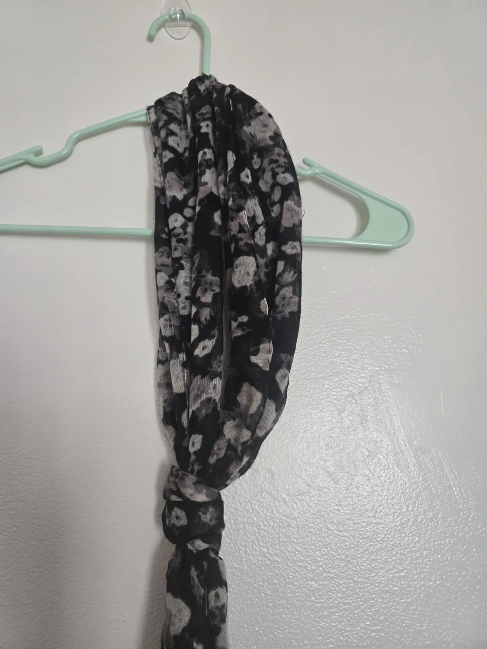 4/$15 Boho Braid Tassel Scarf Black White Hair Accessories Women's Summer Style